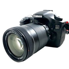 CANON キヤノン EOS 60D レンズ 18-135ｍｍ 1:3.5-5.6 φ67mm デジタル一眼レフカメラ 動作確認済み【PF-997】