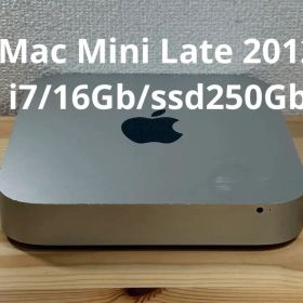 Apple Mac Mini Late 2012 i7/16Gb/ssd250G