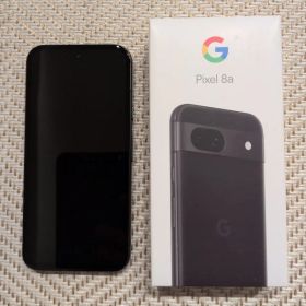 【美品】Google Pixel 8a 128GB Obsidian（付属品付）