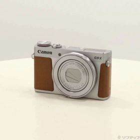 【中古】Canon(キヤノン) PowerShot G9 X Mark II シルバー 【198-ud】