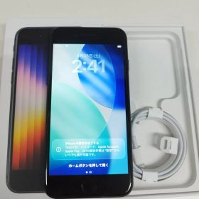 【SIMフリー】iPhone SE 第3世代/A2782/64GB/ミッドナイト〈MMYC3J/A〉(1)