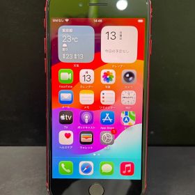 限定価格iPhone SE 第3世代 128GB レッド SIMフリー バッテリー最大容量100% 動作確認済みIMEI350737736766471