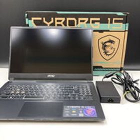 中古 MSI Cyborg 15A13VFK(i7-13620H/16GB/SSD1TB/RTX4060/W11H) 5370000929【4/23値下げ!】 状態： A:美品
