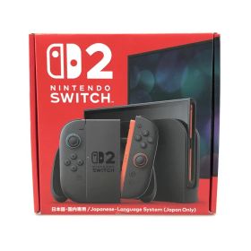 【中古美品】 【未使用】Nintendo Switch 2(日本語・国内専用) BEE-S-KB6CA(JPN) 【035-260427-SY-01-iwa】