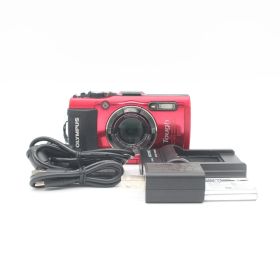 ≪極上品≫ OLYMPUS STYLUS TG-4 Tough レッド #20260415-C3648