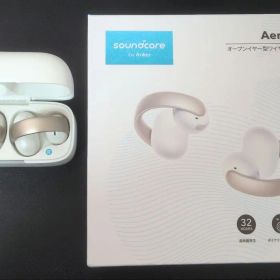 Anker Soundcore AeroClip ホワイト&ゴールド 美品
