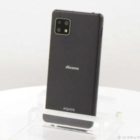 ソフマップ 〔中古品〕 AQUOS sense4 64GB ブラック SH-41A docomoロック解除SIMフリー【377】