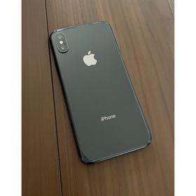 アイフォーン(iPhone)のiPhone X Space Gray 64 GB SIMフリー ※ジャンク(スマートフォン本体)