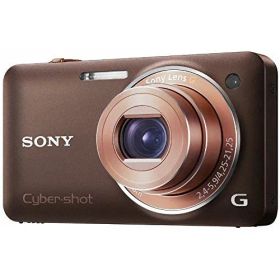 【中古】SONY デジタルカメラ Cyber-Shot(サイバーショット) WX5 (1220万画素CMOS/光学x5) ブラウン DSC-WX5/T