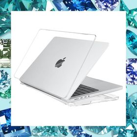 EooCoo対応 MacBook Pro 14インチケース2023 2022 2021 リリースA2918 A2992 A2941 A2442 M3 M2 M1 Pro Max Chip 付き - クリスタルクリ