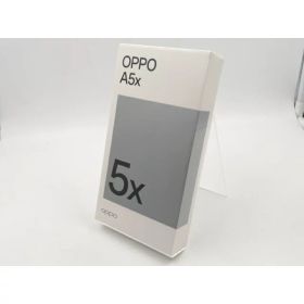 【未使用】Oppo 国内版 【SIMフリー】 OPPO A5x 4GB 128GB ブルー【千葉】保証期間3ヶ月