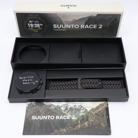 ボーナスストア+5％【新品】SUUNTO RACE 2 Titanium SS051202000 ブラック スマートウォッチ スント レース 本体