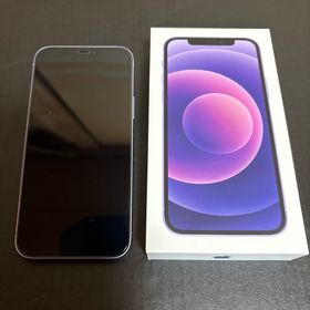 Apple　iPhone12　64GB　パープル　中古品　初期化済み iPhone12 64GB パープル SIMロック解除済 SIMフリー 初期化済み 中古