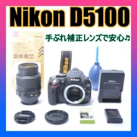 Nikon D5100✨1620万画素の高画質❣️軽量コンパクトボディ✨極美品