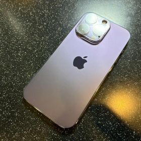 BT100% カナダ版 iphone 14 Pro ディープパープル