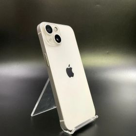 【最速発送】 iPhone 14 128GB Starlight SIMフリー SIMフリー 白ロム【難有】 77%