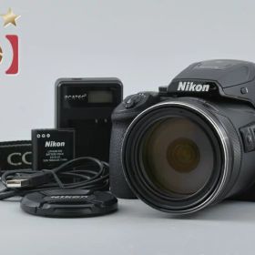【中古】Nikon ニコン COOLPIX P900 ブラック コンパクトデジタルカメラ