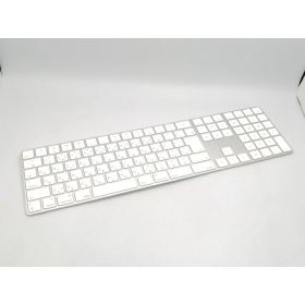 【中古】Apple Magic Keyboard（2017/テンキー付き/A1843） - 日本語（JIS） シルバー MQ052J/A【ECセンター】保証期間1週間