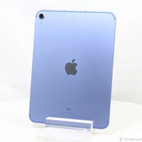 (中古)Apple iPad 第10世代 256GB ブルー MQ6U3J/A SoftBankロック解除SIMフリー(349-ud)