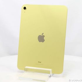 (中古)Apple iPad 第10世代 64GB イエロー MPQ23J/A Wi-Fi(349-ud)