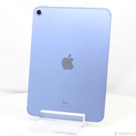 (中古)Apple iPad 第10世代 64GB ブルー MQ6K3J/A SoftBankロック解除SIMフリー(377-ud)