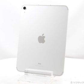 (中古)au iPad 第10世代 64GB シルバー MQ6J3J/A auロック解除SIMフリー(305-ud)
