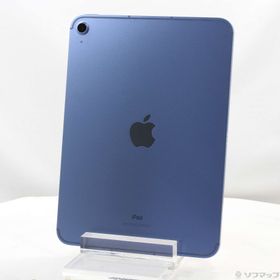 (中古)Apple iPad 第10世代 256GB ブルー MQ6U3J/A SoftBankロック解除SIMフリー(349-ud)