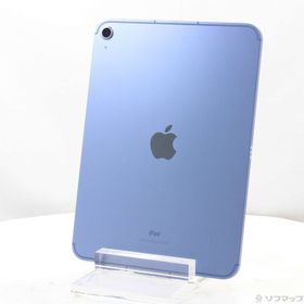 (中古)Apple iPad 第10世代 64GB ブルー MQ6K3J/A auロック解除SIMフリー(344-ud)