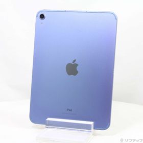 (中古)Apple iPad 第10世代 256GB ブルー MQ6U3J/A SoftBankロック解除SIMフリー(349-ud)