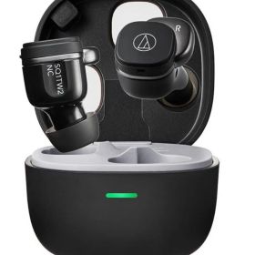 オーディオテクニカ ATH-SQ1TW2NC BK(E) ワイヤレスイヤホン