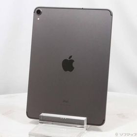 〔中古〕Apple(アップル) iPad Pro 11インチ 64GB スペースグレイ MU0M2J／A SIMフリー〔196-ud〕