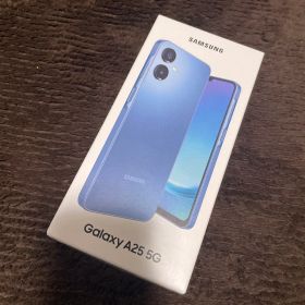 新品！Galaxy A25 5G ブルー！