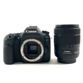 キヤノン Canon EOS 80D EF-S 18-135 IS USM レンズキット デジタル 一眼レフカメラ 【中古】