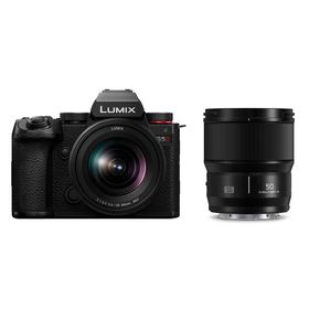 10年間保証付き パナソニック LUMIX DC-S5M2W 標準ズーム・単焦点キット