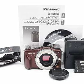 【中古】「非常に良い」Panasonic ミラーレス一眼カメラ LUMIX GF3 ボディ センシュアルブラウン DMC-GF3