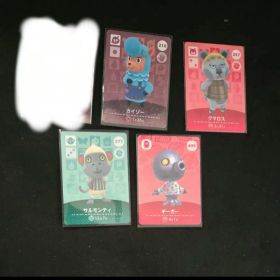 どうぶつの森 amiiboカード 4枚セット