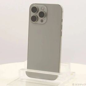 ソフマップ 〔中古品〕 iPhone16 Pro Max 256GB ナチュラルチタニウム MYWK3J／A SIMフリー【349】