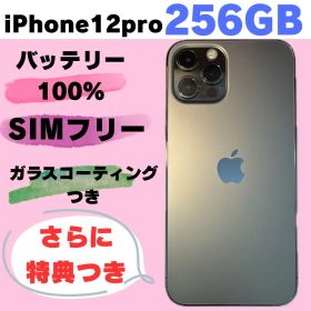 iPhone12Pro 256GB SIMフリー バッテリー100% #492