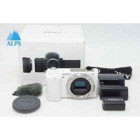 SONY ソニー ZV-E10 ボディ ミラーレス一眼カメラ ホワイト 元箱付 260423z【アルプスカメラ】
