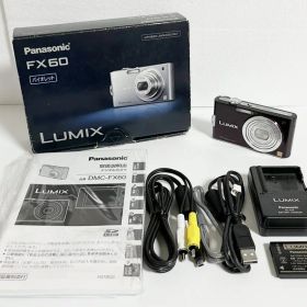 パナソニック Panasonic デジタルカメラ 日本製 Made in Japan LUMIX FX DMC-FX60-V ノーブルバイオレット【中古】【良い】【200290604398】