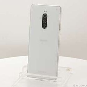 〔中古品〕 Xperia 1 64GB ホワイト 802SO SoftBank ［6.5インチ有機EL／Snapdragon 855／RAM:6GB／ナノSIM］〔中古品〕 Xperia 1 64GB ホワイト 802SO SoftBank ［6.5インチ有機EL／Snapdragon 855／RAM:6GB／ナノSIM］