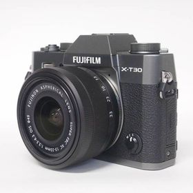 フジフイルム(富士フイルム)の【中古】(フジフイルム) FUJIFILM X-T30III+XC13-33 レンズキット チャコールシルバー(JP)(コンパクトデジタルカメラ)