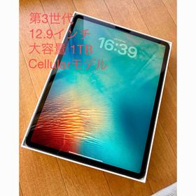 アップル(Apple)のiPad Pro 12.9インチ 1TB セルラー 第3世代 スペースグレー(タブレット)