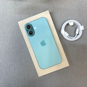 新品同様 iPhone 16 128GB ティール Apple版 SIMフリー