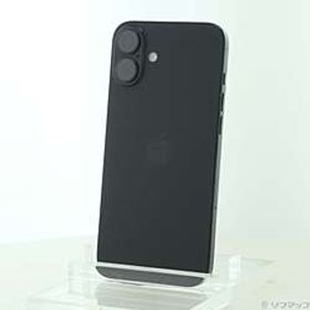 iPhone16 Plus 128GB ブラック MXVA3J／A SIMフリー