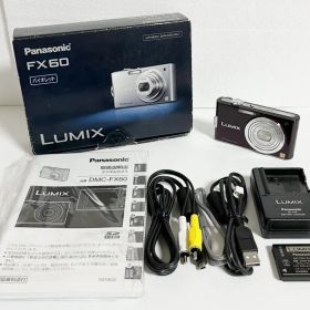 パナソニック Panasonic デジタルカメラ 日本製 Made in Japan LUMIX FX DMC-FX60-V ノーブルバイオレット【中古】【良い】【200290604398】
