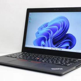 値下げ ノートパソコン Windows11 中古 Lenovo ThinkPad X280 第8世代 Core i5 メモリ8GB SSD256GB 軽量 コンパクト カメラ