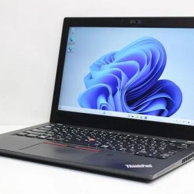 値下げ ノートパソコン Windows11 中古 Lenovo ThinkPad X280 第8世代 Core i5 メモリ8GB SSD256GB 軽量 コンパクト カメラ