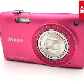 【中古】 【並品】 ニコン COOLPIX S3300 ストロベリーピンク