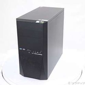 GALLERIA ［Core-i5-9400F (2.9GHz)／8GB／SSD256GB／GeForce GTX 1660Ti(6GB)／Windows11 Home(UP済み)］